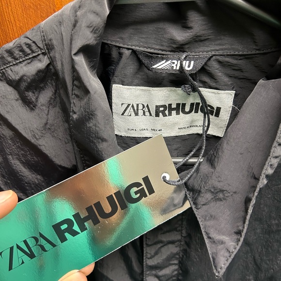 zara x rhu technical overshirt - Picture 3 of 4